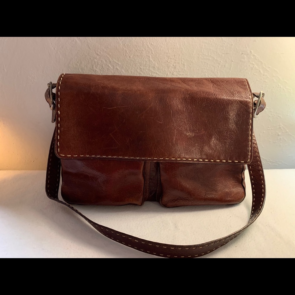 Authentic El Portal Leather Handbag